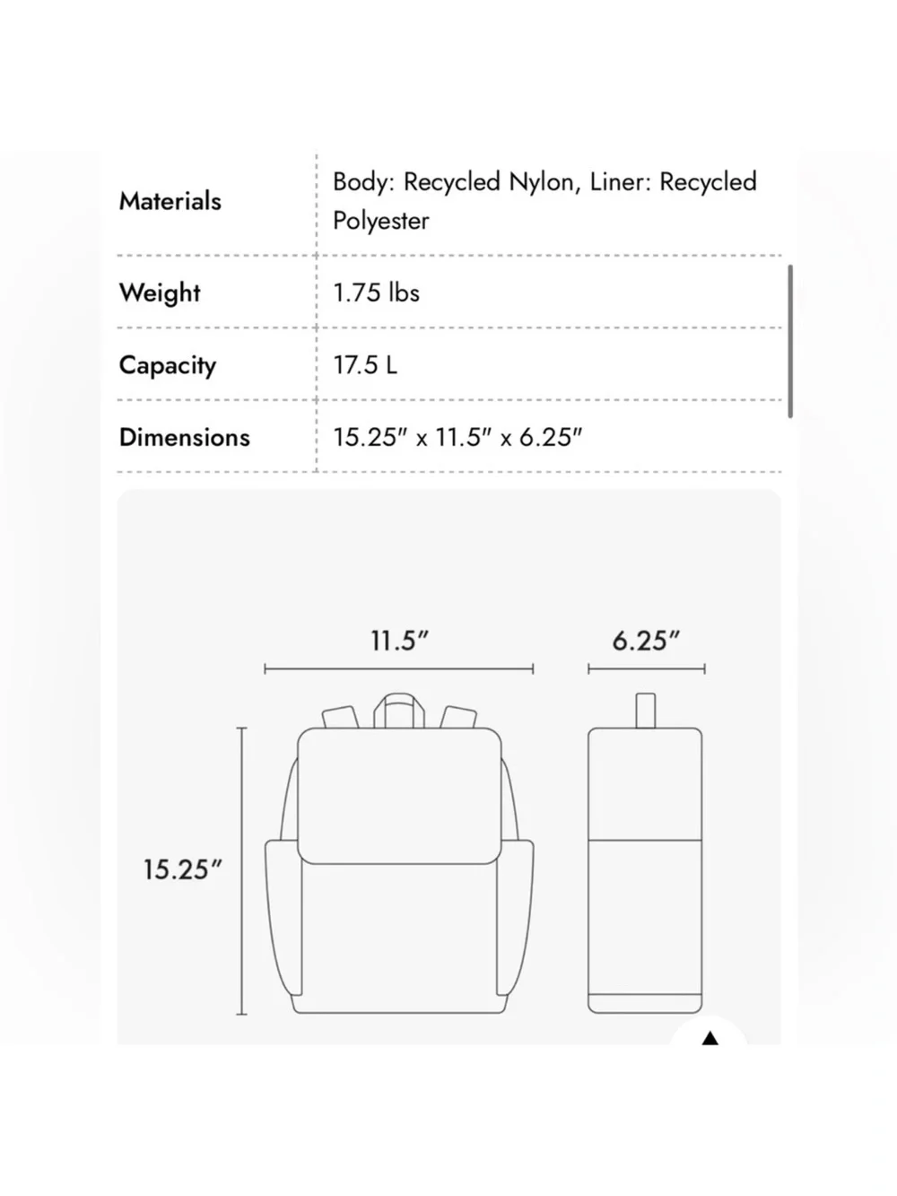 Calpak Oatmeal Diaper/Laptop/Travel Backpack